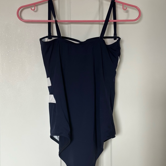huit 8 Swim Beautiful Huit 8 One Piece Swimsuit Navy Blue With